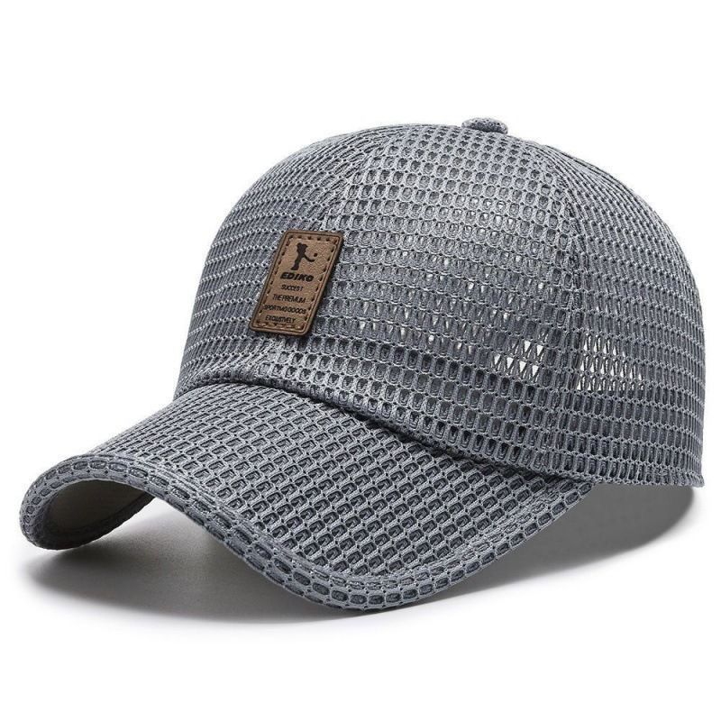 Chapeau d'extérieur en maille respirante à bord court avec protection solaire Dopamine, collection de chapeaux pour hommes, styles printemps-automne_voghion.com