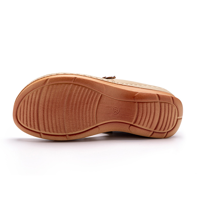 2022 Neue Hausschuhe Damen Sommermode Wasser Diamant Slope Heel Sandalen für Freizeit Urlaub Füße Clip Flip Flops_voghion.com