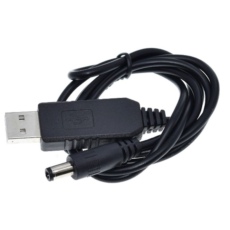 Power Boost Line 5V bis DC 9V / 12V Step UP Modul USB Converter Adapter Router Kabel 2.1x5.5mm Plug_voghion.com