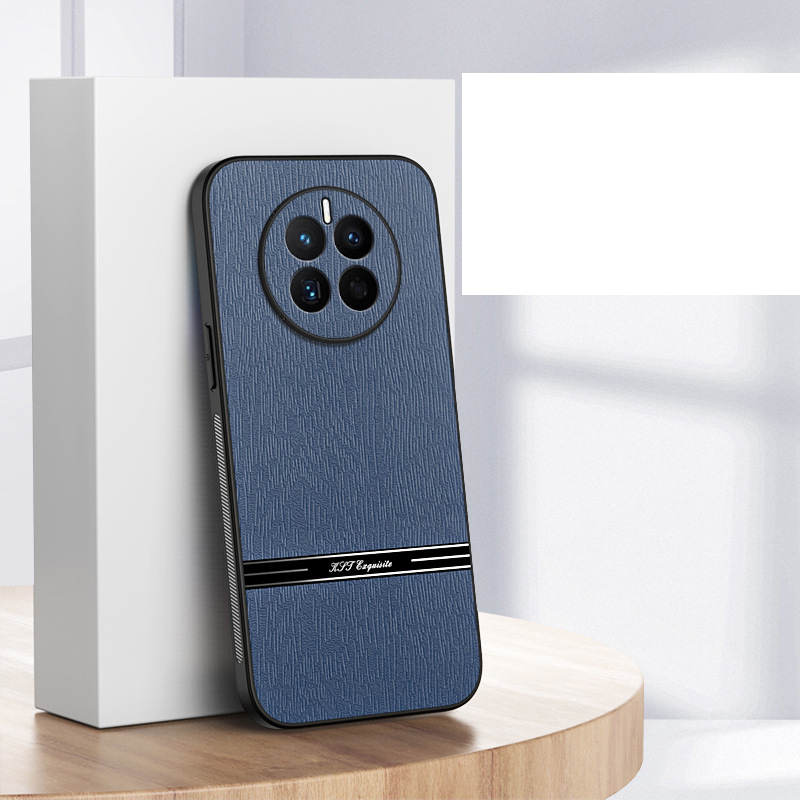 Mobile phone case mate60Pro mobile phone case new leather texture 50 anti-fall P60 protective cover all-inclusive Nova12 advanced applicable_voghion.com