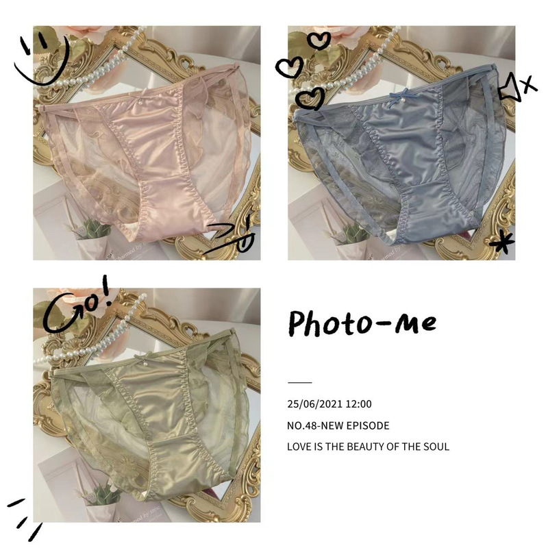4 stks/set Vrouwen Katoen Braziliaanse Slipje M-XL Laagbouw Effen Kleur Ondergoed Dames Comfortabele Onderbroek Meisjes Panty Intimates_voghion.com