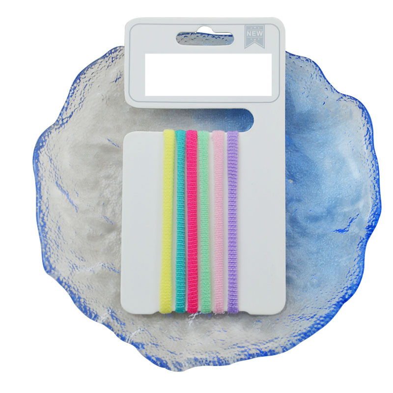 Accessoires pour enfants, cheveux jetables pour filles, petit anneau pour cheveux, élastique en caoutchouc, haute élasticité, couleur bonbon, petit anneau pour serviette sans couture, anneau pour cheveux_voghion.com