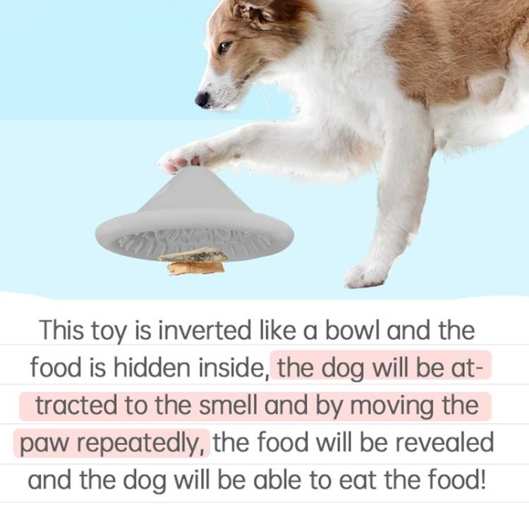 Dog Slow Feeder Bowl Fun Interactive Licking Toy_voghion.com