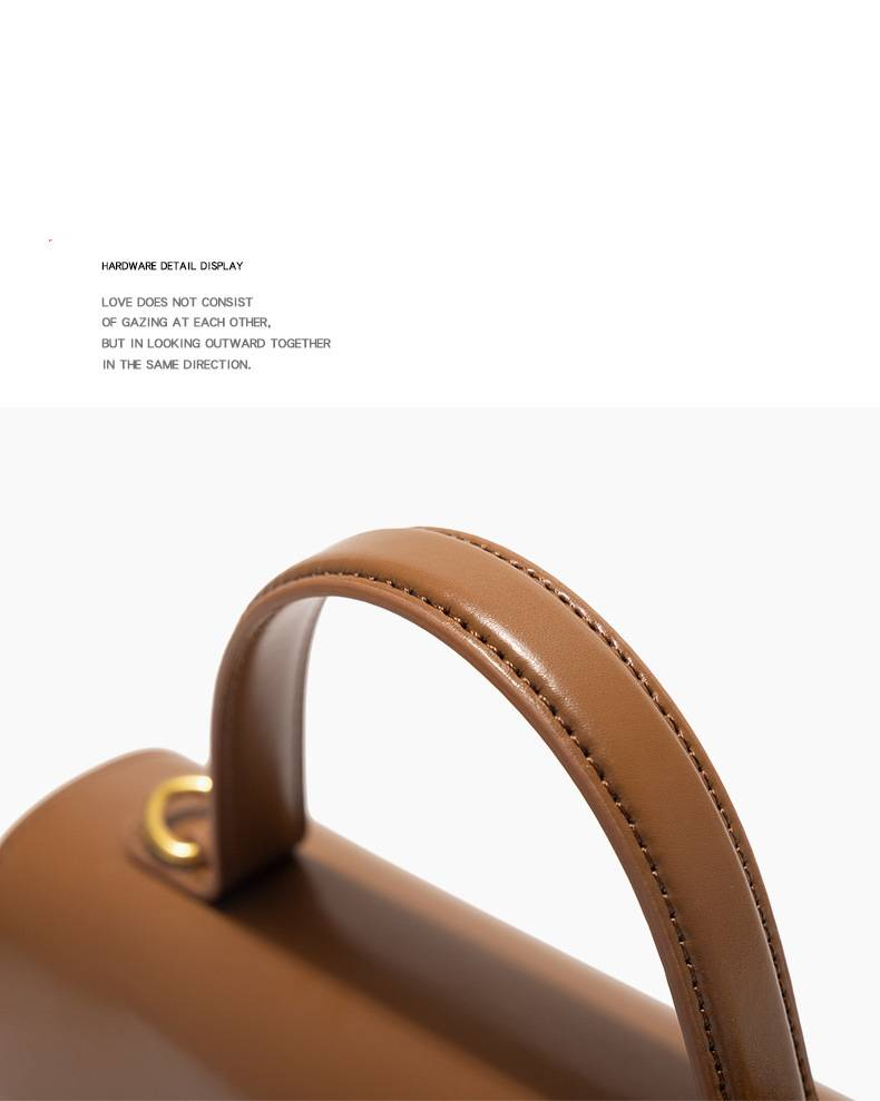 Vintage-inspirierte Handtasche aus PU-Leder für Damen – Stilvolle Umhänge- und Schultertasche mit Schlossverschluss, geräumigem Innenraum, in verschiedenen Farben erhältlich_voghion.com