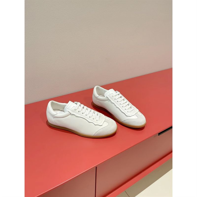 Das Fußgefühl ist zu gut ~ 2025 Neue Ballett-Stil Deutsches Training Casual Sports Kleine weiße Brettschuhe_voghion.com