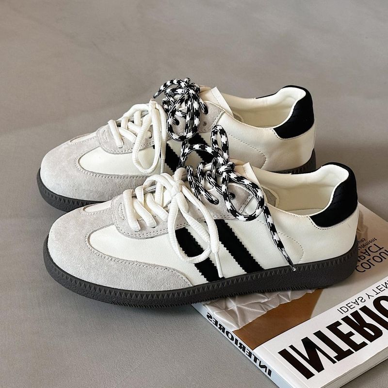 Lässige Plus Size Damen 2025 Frühling und Sommer Neue amerikanische Studenten-Sneaker_voghion.com