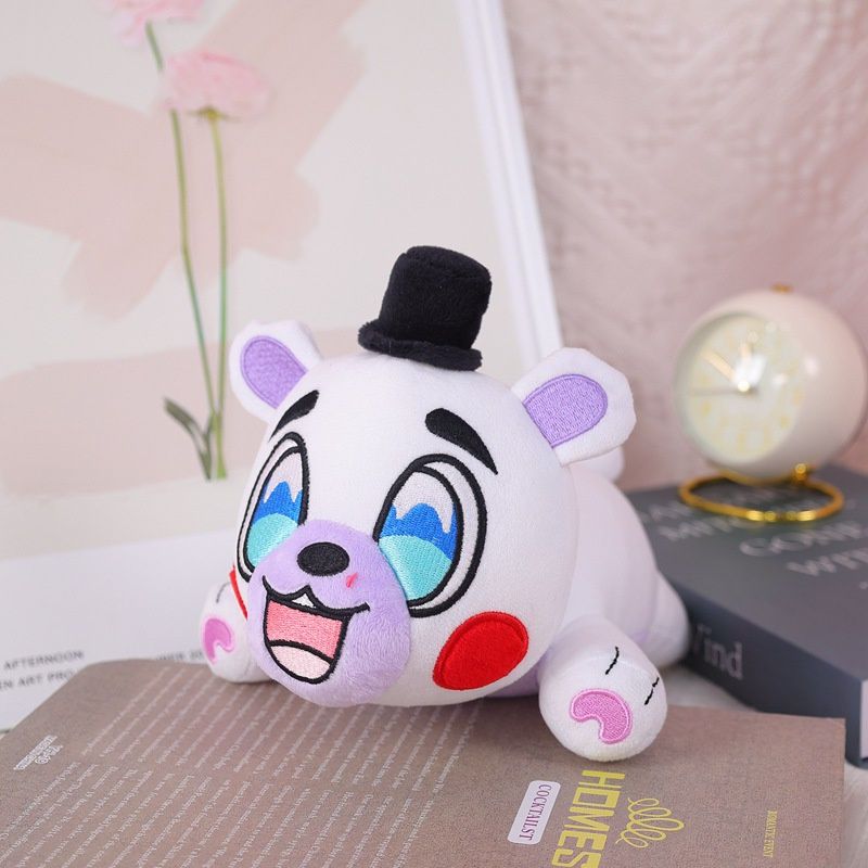 Plush Fnaf Bear Toy Night Game Clown Girl Stuffed Toy By Jili 25cm Short Customizable Plush_voghion.com