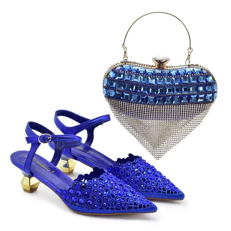 New heart-shaped clutch dinner bag with pointy heels for women_voghion.com