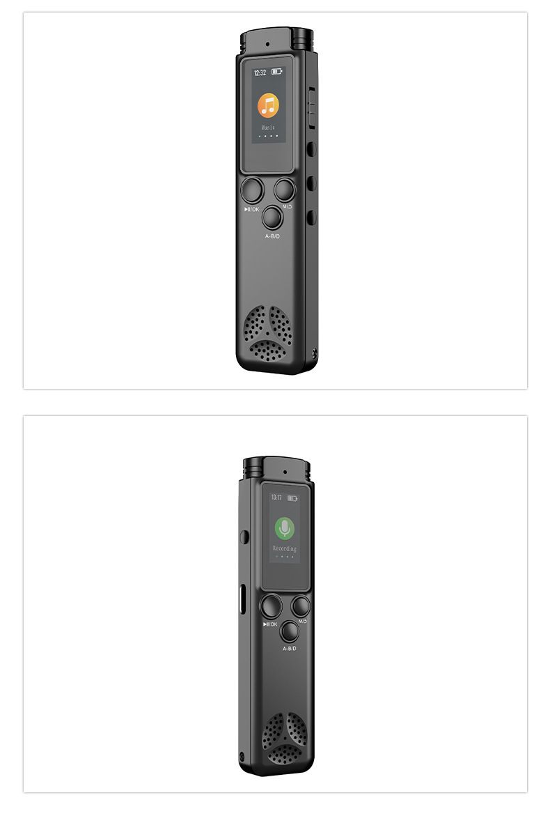 High-definition Noise Reduction Digital Voice Portable Classroom Training Conference Learning Voice-activated Recorder_voghion.com
