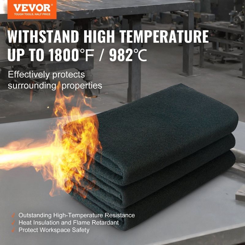 Flame Blanket 37 Pack Retardant 4 Felt Welding Resistant Carbon Up 1800F X Heat Car Welding 36 Set Blanket Blanket To Cuttable_voghion.com