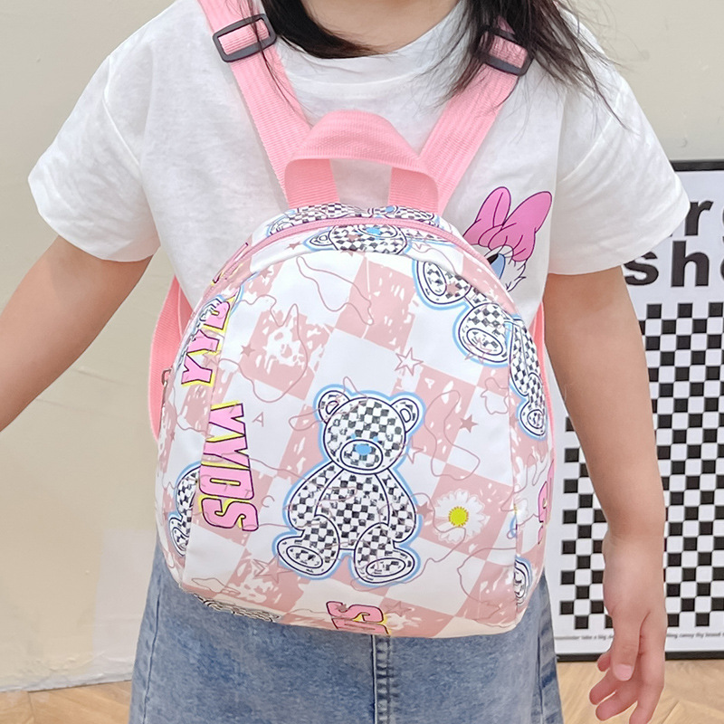 Kindergarten backpack, children's baby backpack, boys and girls aged 1-2-3-5, cartoon cute backpack for children_voghion.com