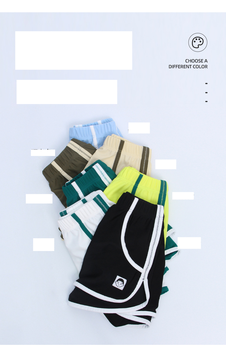 Herrenbekleidung Herren-Home-Shorts aus Nylon und Eisseide, trendig, bequem, schlicht, locker, große Größe, elastischer Pyjama, A Luo-Hose_voghion.com