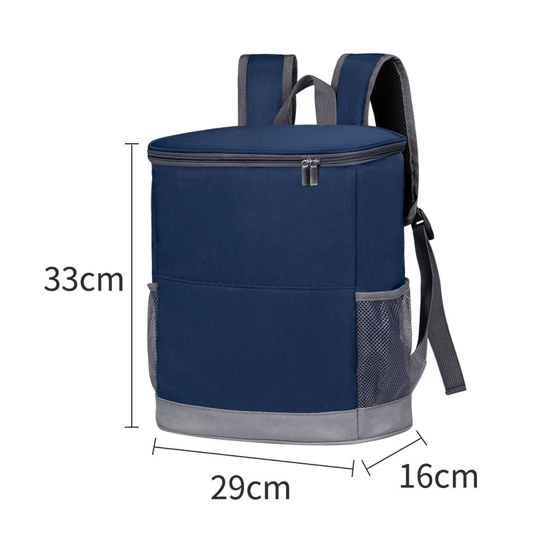 Insulated Backpack Cooler Leakproof Thermal Bag For Camping Beach Work 12-24 Hour Cold Retention_voghion.com