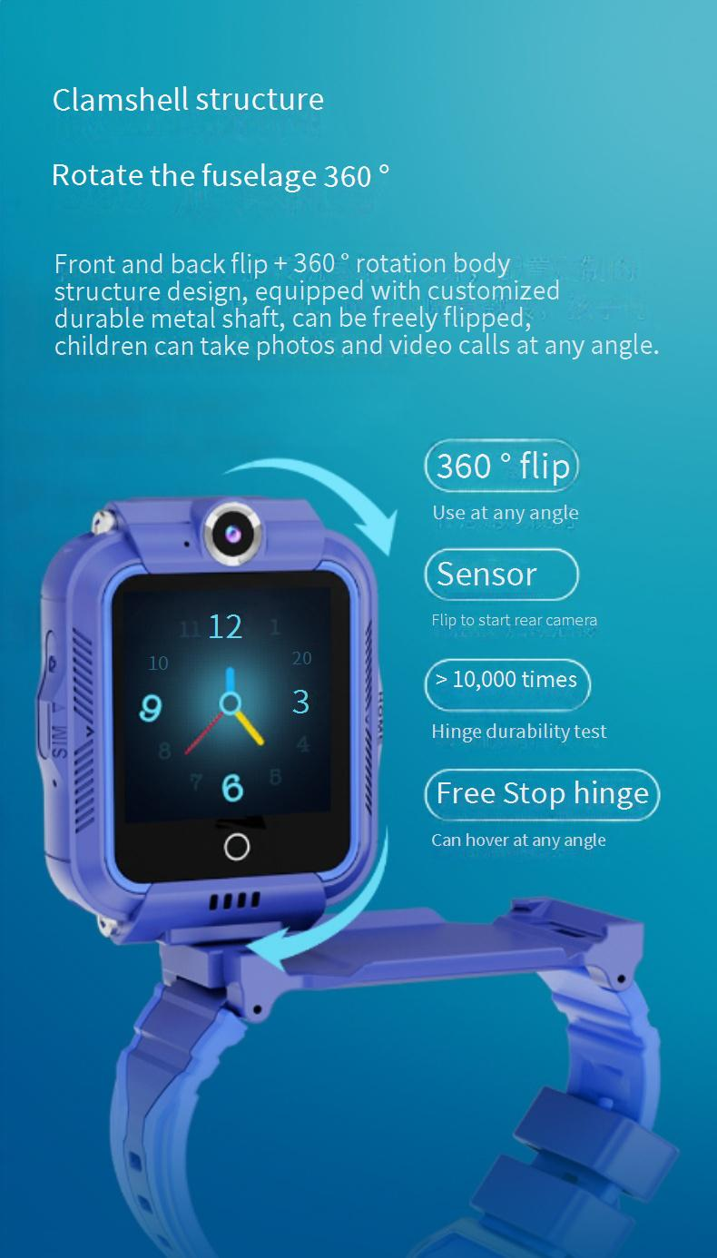 Smart Watches Children's Phone Watch 4g Full Network Smart Phone Watch Payment Video Call Watch_voghion.com