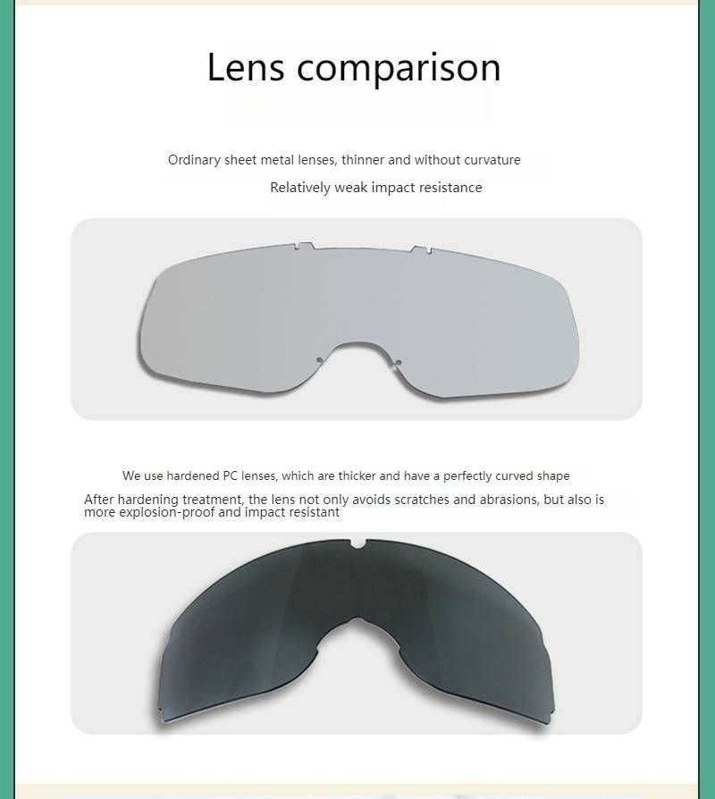 Retro Harley-Style Goggles – Motorcycle Cycling Unisex Windproof Glasses With Interchangeable Lenses (Black/White Frame, Smoke/Silver/Mirror Lenses)_voghion.com