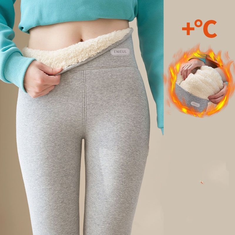 Warm Fleece Leggings – High-Waisted Thermal Pants With Cloud-Like Plush (500-800g/m², M-XL, Stretch Polyester-Spandex For Arctic Winters)_voghion.com