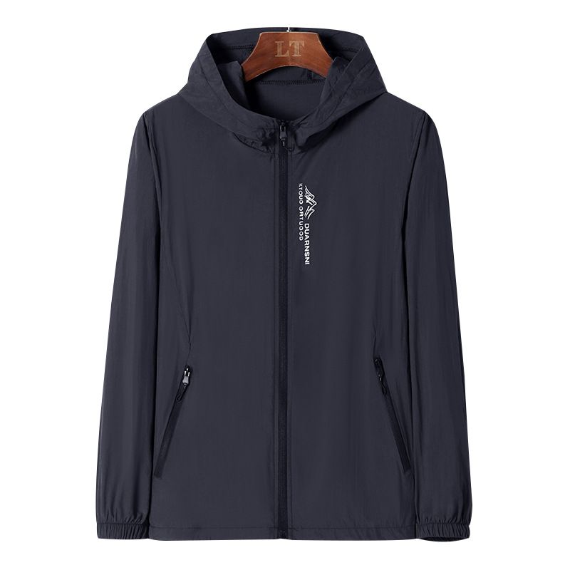 "Men's UPF50+ Sun Protection Jacket – Lightweight Nylon Cooling Fishing & Outdoor Shirt (3 Colors, M-4XL)"_voghion.com