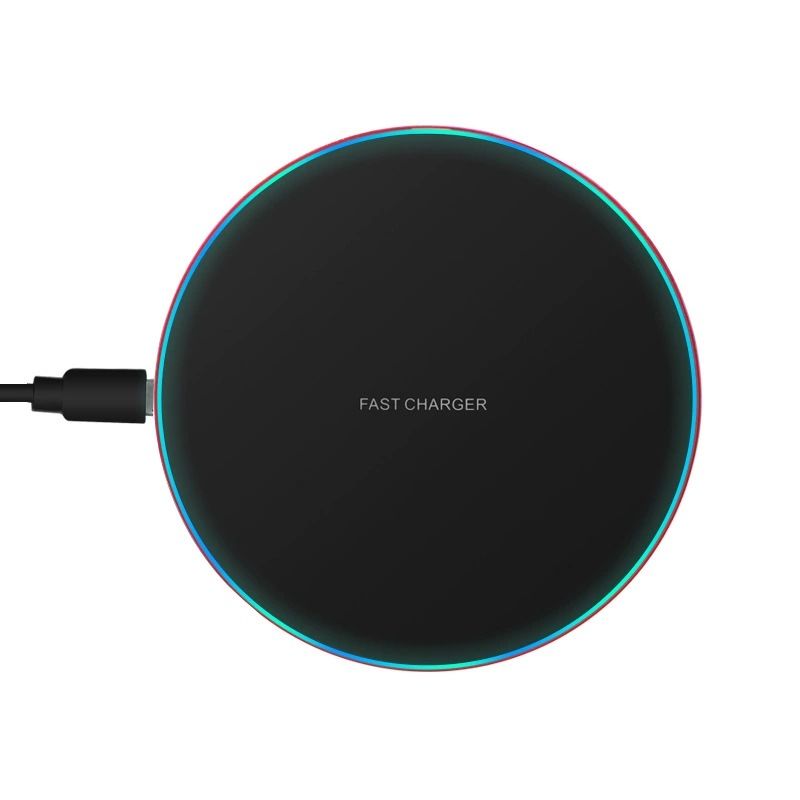 K1 Ultra-thin Circular Charger Gift Suitable For Huawei 10W Desktop Phone Wireless Charging_voghion.com