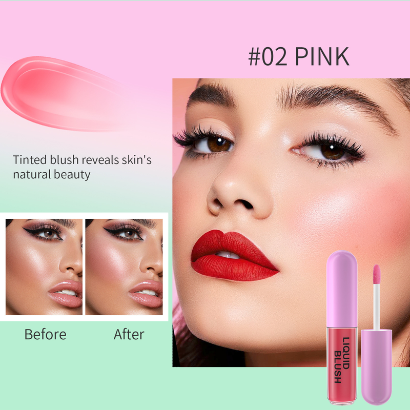 Hellokiss Color Maschera idratante naturale per il trucco che tiene l'olio per fard in polvere liquido che cambia caldo_voghion.com