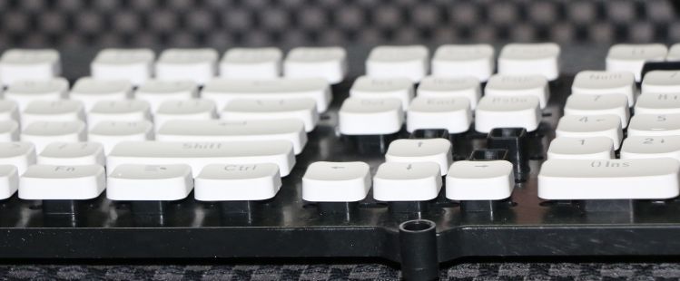 Lei Bo Einzelne transparente V500 Nical-Tastatur_voghion.com