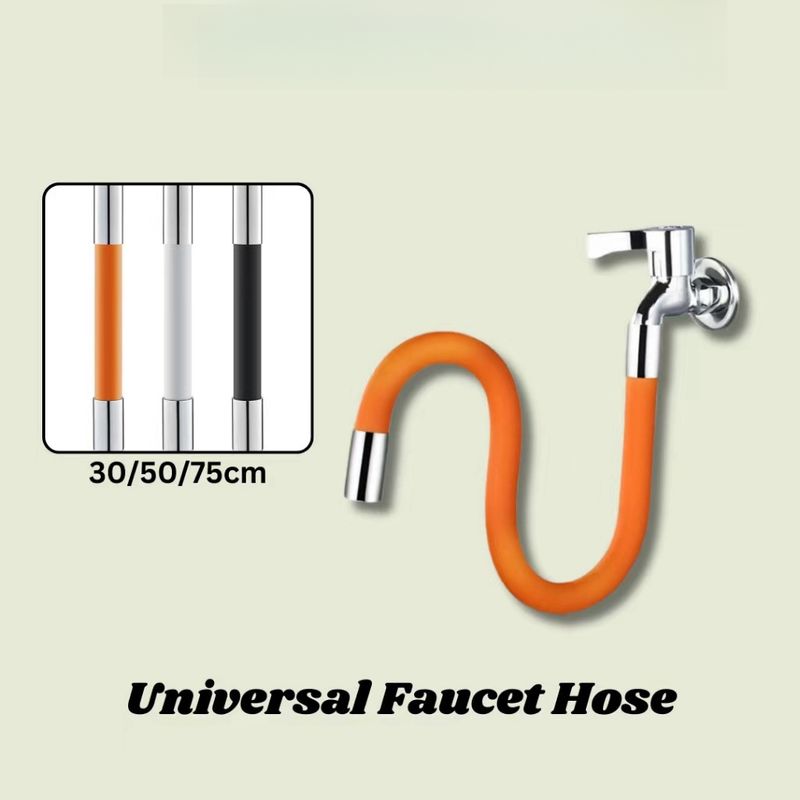 Tubo flessibile rotante per prolunga universale per rubinetto antispruzzo da cucina e per uso domestico_voghion.com