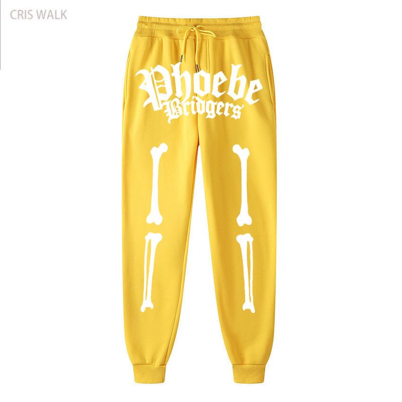 Men's Y2K Retro Streetwear Sweatpants Unisex Loose Fit Joggers With Drawstring & Letter Print (S-XXXL, 12 Colors)_voghion.com