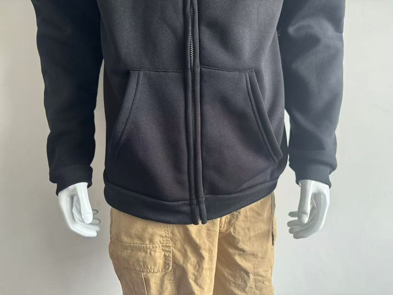Abbigliamento 2025 Primavera Nuova Moda 250g Felpa con Doppio Cappuccio Giacca da Uomo_voghion.com