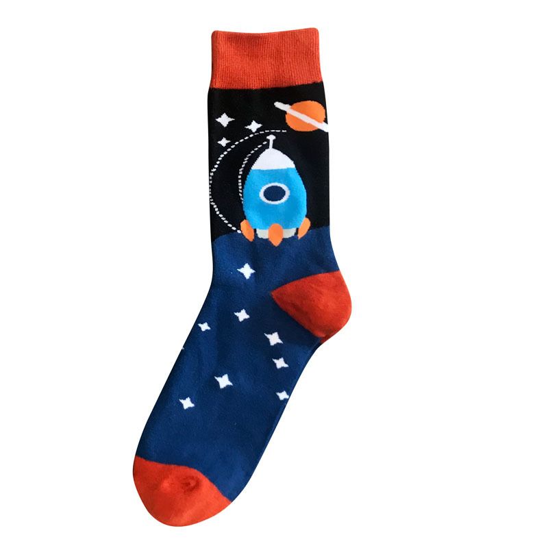 2025d Autumn Winter New Plus Size Happy Mid-High Tube Trendy Skateboard Men's Socks_voghion.com