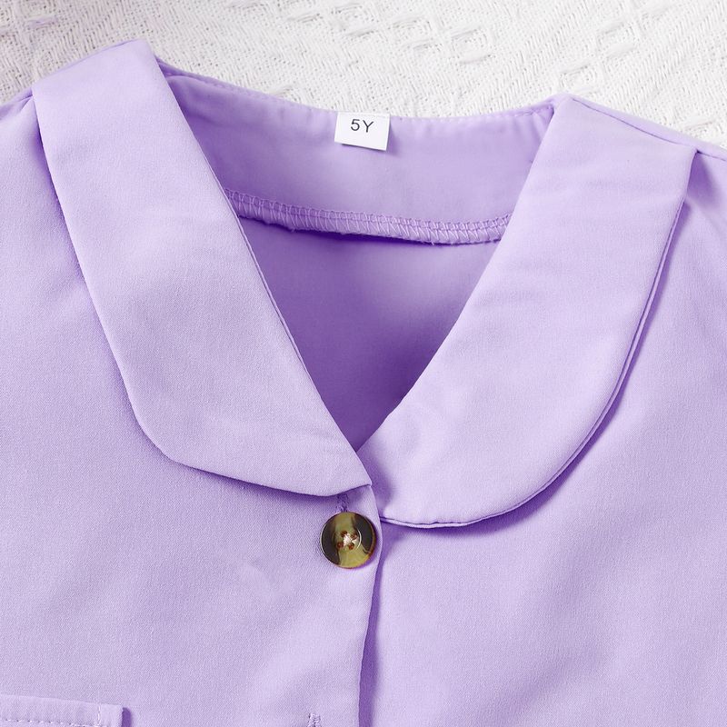 Νέο καλοκαιρινό παιδικό γιλέκο καμιζόλας για μικρά και μεσαία μεγέθη + πλισέ κοντή φούστα + κοντομάνικο μπουφάν κοστουμιού, μοντέρνο σετ για κορίτσια_voghion.com