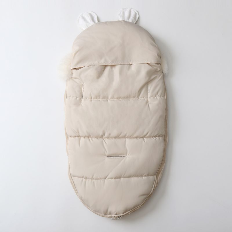 Saco de dormir para bebé, manta envolvente gruesa con forro polar de invierno para recién nacidos (0-1 año), acogedor y cálido, varios colores._voghion.com
