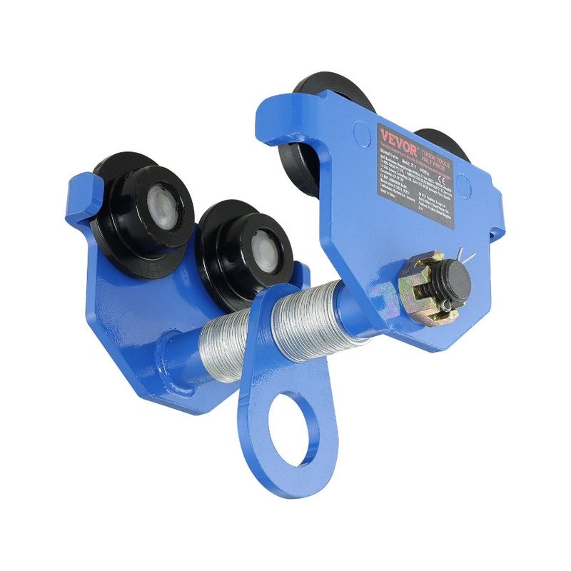 2200 1 To Push Wheels Dual Manual Load Capacity With Trolley Trolley Lbs 2.5 Ton Heav 7 Flange Width Adjustable Beam For IBeam_voghion.com