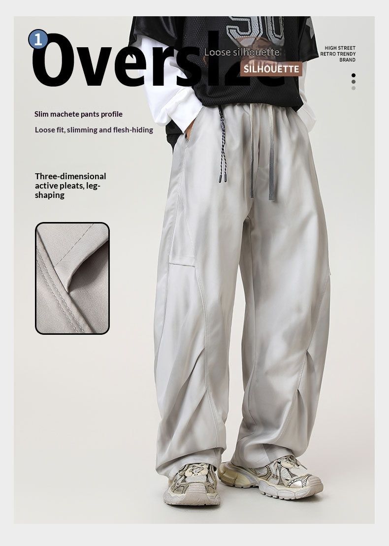 001 Cross-Border High Street American Style Trendy Paratrooper Long Functional Cargo Men's Outdoor Oversized Retro Gradient_voghion.com