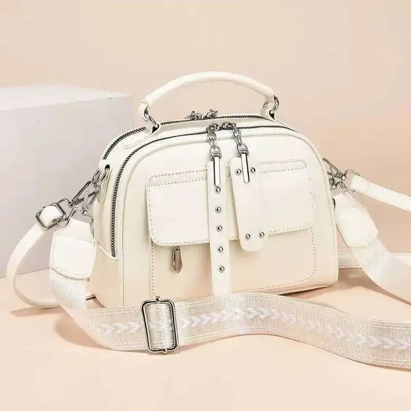 Bags New Brand For 2025 Designer Handbag Women Handbags Leather Printed Monogram Single Shoulder Straddle Bag_voghion.com