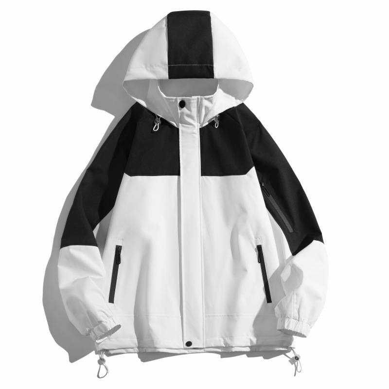 Abbigliamento da uomo Giacca da lavoro di alta qualità con cappuccio Giacca casual ampia di alta qualità Capispalla_voghion.com