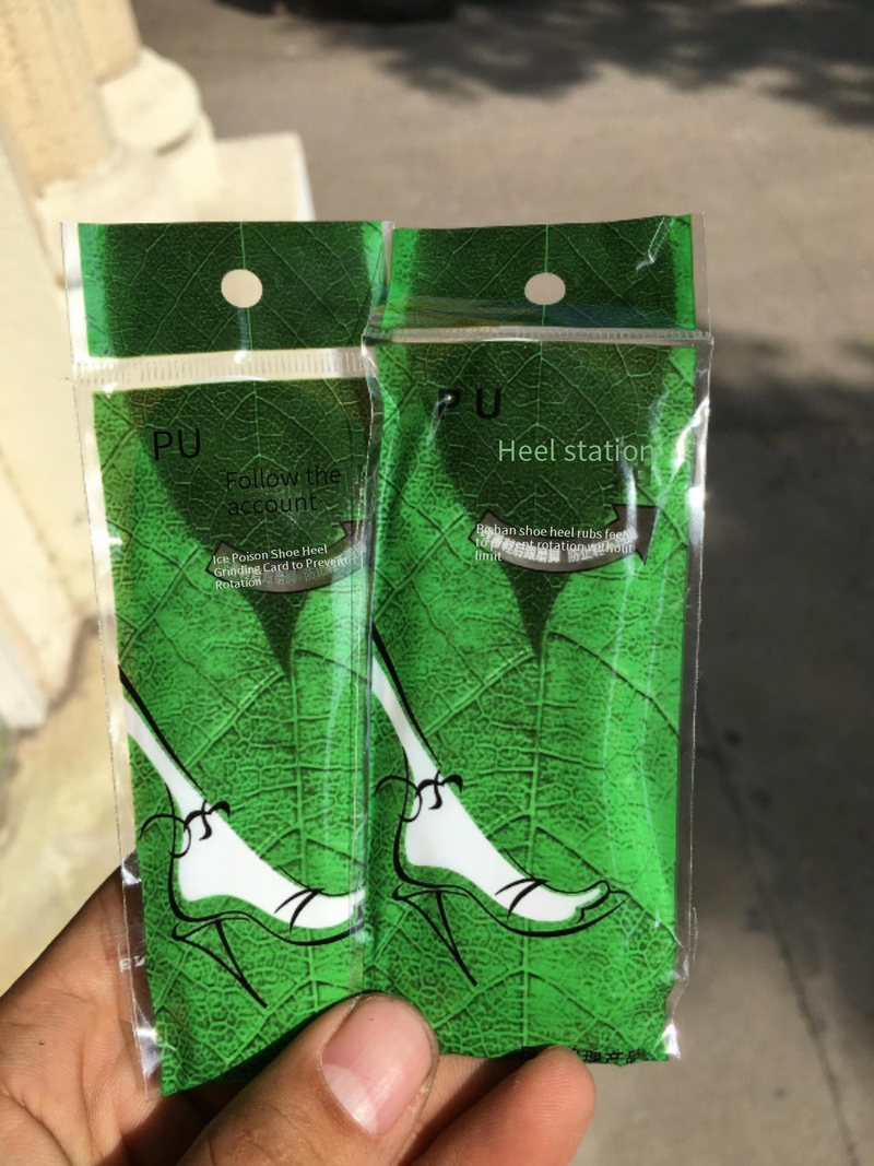 PU leren hakstickers Hakstickers Hielkussentjes Varkensleren halve maat inlegzolen Anti-slijtage voetrugstickers Dun_voghion.com