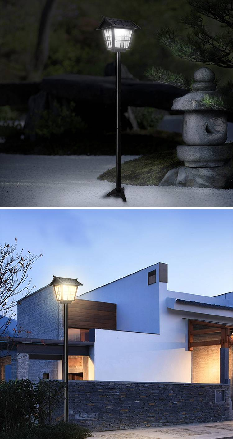 Lampes solaires de jardin à LED vintage, éclairage extérieur étanche pour jardin, terrasse, pelouse, allée, décoration_voghion.com