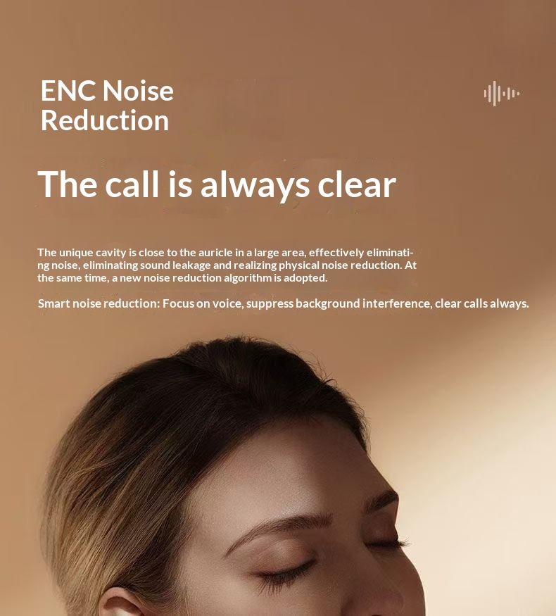 True Wireless Bluetooth Earbuds In-Ear Long Battery Life Power Gaming Sports Clip High Sound Quality 2025 New Model_voghion.com