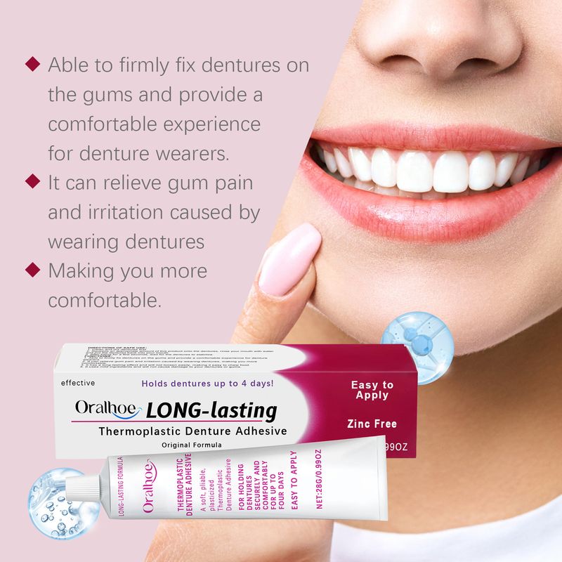 improves 2025 The Appearance Of Dentures By Them With Denture Fixing Adhesive_voghion.com