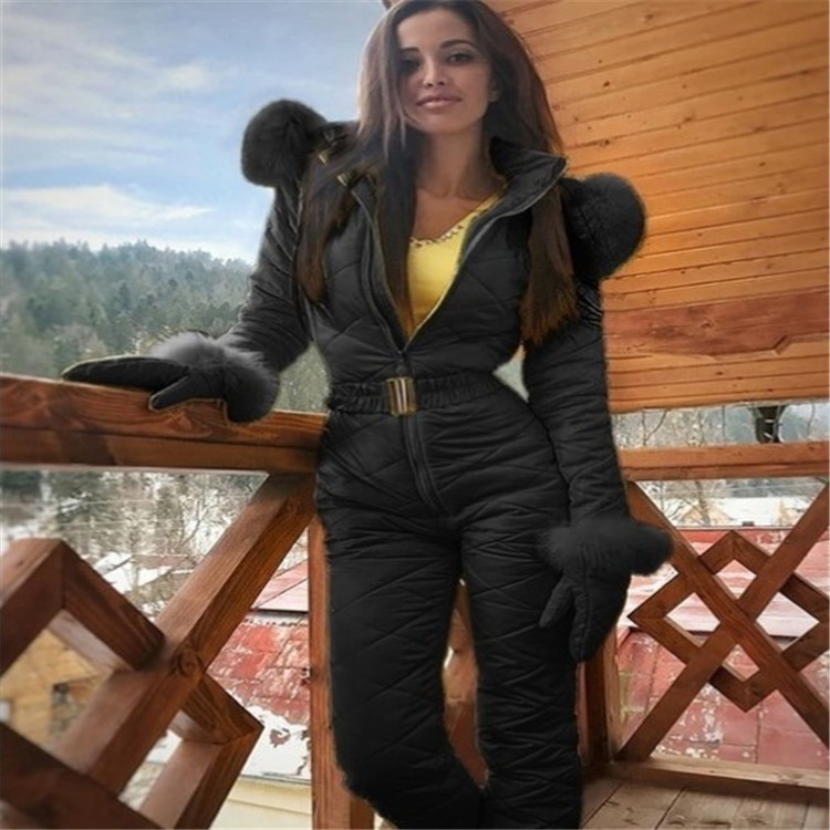 Damen-Skibekleidung, Winter-Outdoor-Mode, Skibekleidung, Jacke, Kapuzenpullover, Outdoor-Sport-Overall, Reißverschluss_voghion.com