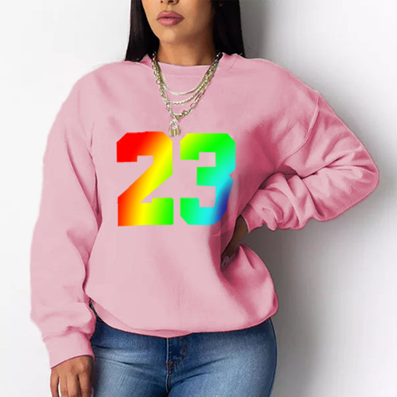 Ženski ohlapen pulover s kapuco z dolgimi rokavi in potiskom_voghion.com