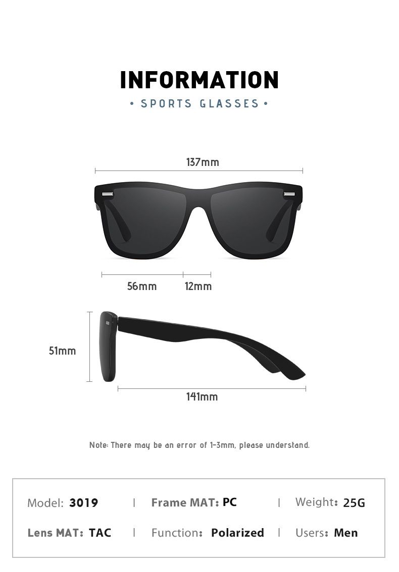 nieuwe aankomst nieuwste ontwerp UV400 retro tinten hot sales gepolariseerde eendelige lens zonnebril voor mannen_voghion.com