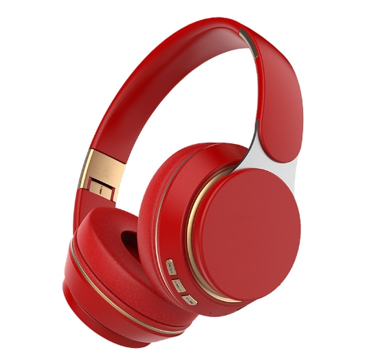 LANSKLBD Bluetooth 5.0 Headphones Foldable Wireless Stereo Headset for Smartphone Tablets, Laptop, Music Player Support TF Card Wireless Wired Mode_voghion.com
