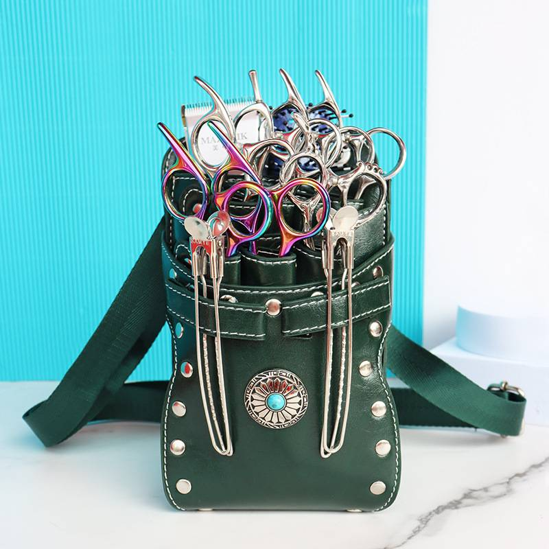Borse funzionali Saldi Nuovo stile Tendenza Borsa per forbici da parrucchiere Borsa per attrezzi da parrucchiere Borsa a tracolla multifunzionale per parrucchiere_voghion.com