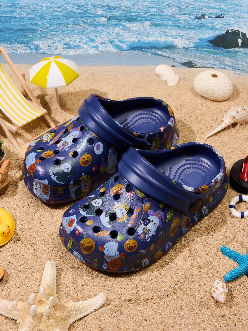 Pantofole estive con stampa di cartoni animati transfrontalieri per uso domestico, pantofole per bambini con suola morbida alla moda e stampa transfrontaliera, disponibili in magazzino_voghion.com