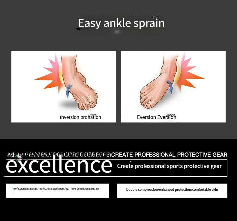 JINGBA Supporto per caviglia Sport Anti distorsione Sport all'aria aperta Allenamento Fitness Cinturino Protezione dalla pressione Produttori di attrezzature protettive all'ingrosso_voghion.com