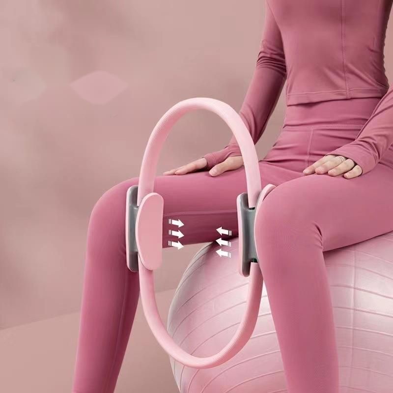 Pilates Körperformung Magie Beckenboden Muskeltraining Fitness Bein Hüfte Lift Widerstand Schleife Yoga Ring_voghion.com