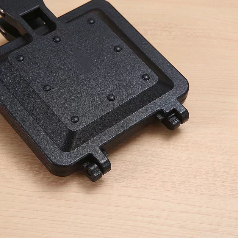 Odłączana składana patelnia do kanapek, przenośna patelnia do smażenia na śniadanie, szczypce do grilla, kwadratowe, dwustronne tosty, nieprzywierająca powłoka_voghion.com