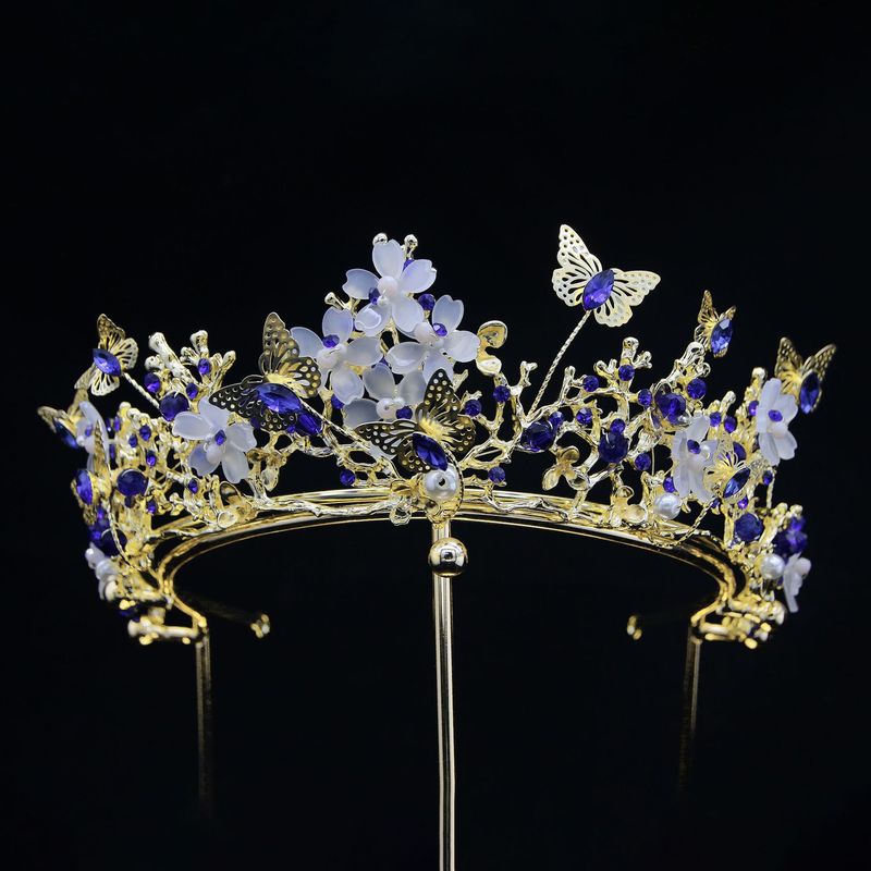 Corona nuziale retrò esplosione estiva Copricapo fatto a mano con corona di accessori per capelli in Europa e negli Stati Uniti_voghion.com