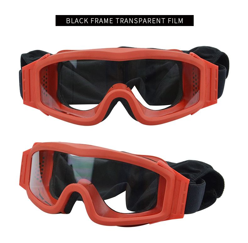 New High-quality Firefighter Goggles Set Made Of High-temperature Resistant Material, CS Tactical Goggles, And Outdoor_voghion.com