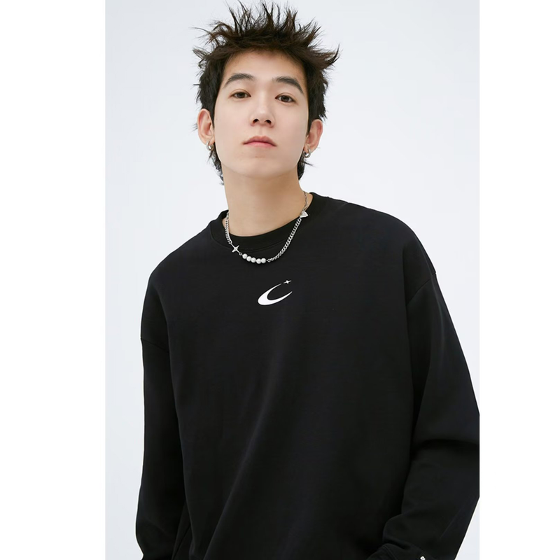 new2023 Autumn and winter 100% cotton Thick  Wholesale high quality crewneck sweatshirt for men_voghion.com